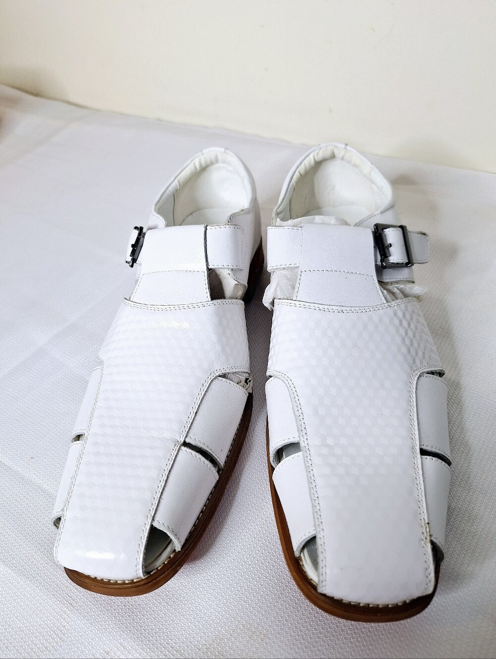 La Milano "The Summer Gentleman" Preppy,Grandpa core, Leather Fisherman Sandal.